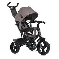 ТОП Велосипед коляска дитячий триколісний з ручкою Turbo Trike MT 1005-5 коричневий