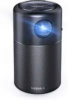 Проектор NEBULA Capsule D4111 від Anker з Wi-Fi Pico/100 ANSI люмен/DLP/360-градусний динамік/екран 2,5 метра для Android 7.1/4 го