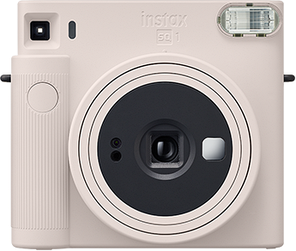Камера миттєвого друку Fuji SQUARE SQ 1 WHITE EX D Сяючий білий, фото 1