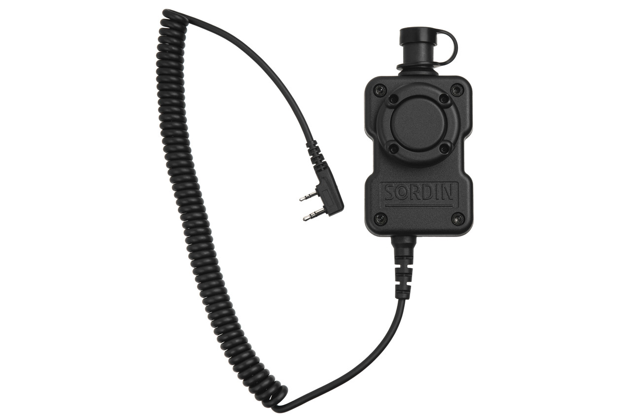 75906-024-S Гарнітура  Sordin PTT Single com Splash Proof KL024