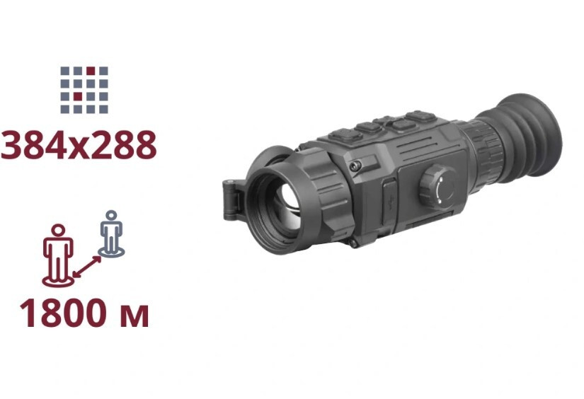 Тепловізійний приціл AGM RATTLER V2 TS35-384
