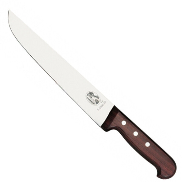 Ніж кухонний обробний Victorinox Wood 36 см, рожеве дерево tdi