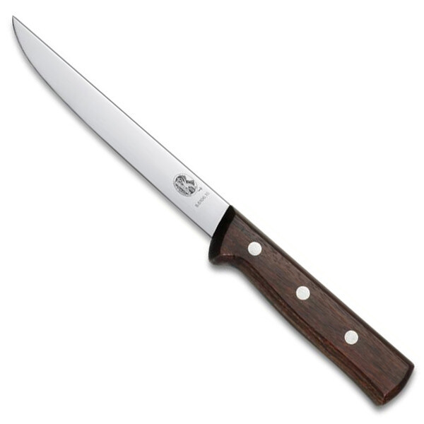 Ніж кухонний обвалювальний Victorinox Wood 15 см, рожеве дерево tdi