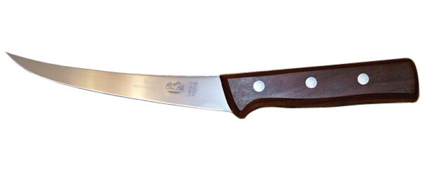 Ніж кухонний обвалювальний Victorinox Wood 15 см, рожеве дерево tdi