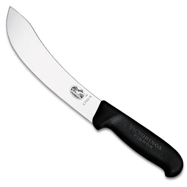 Ніж кухонний обробний Victorinox Fibrox 18 см, чорний tdi
