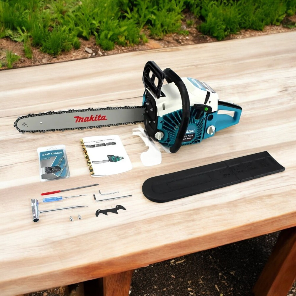 Якісна бензопила Makita EA5200 P45S USA Потужна бензопила 3.6 кВт з шиною 45 см Ланцюгова бензопила Макіта