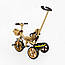 Дитячий велосипед Триколісний BestTrike BS-70619 жовтий, фото 3