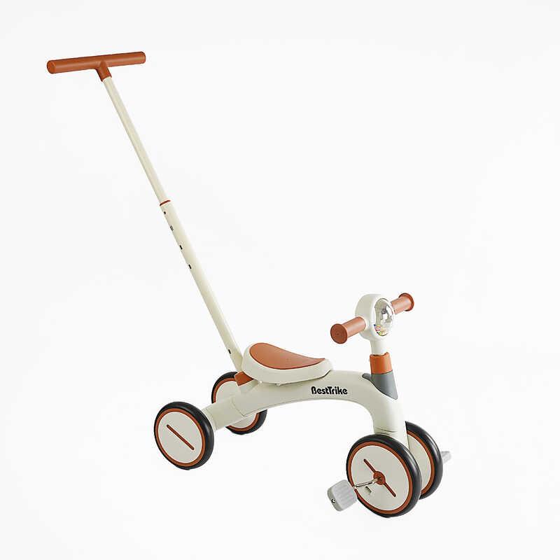 Дитячий велосипед Триколісний BestTrike BST-307 коричневий, фото 1