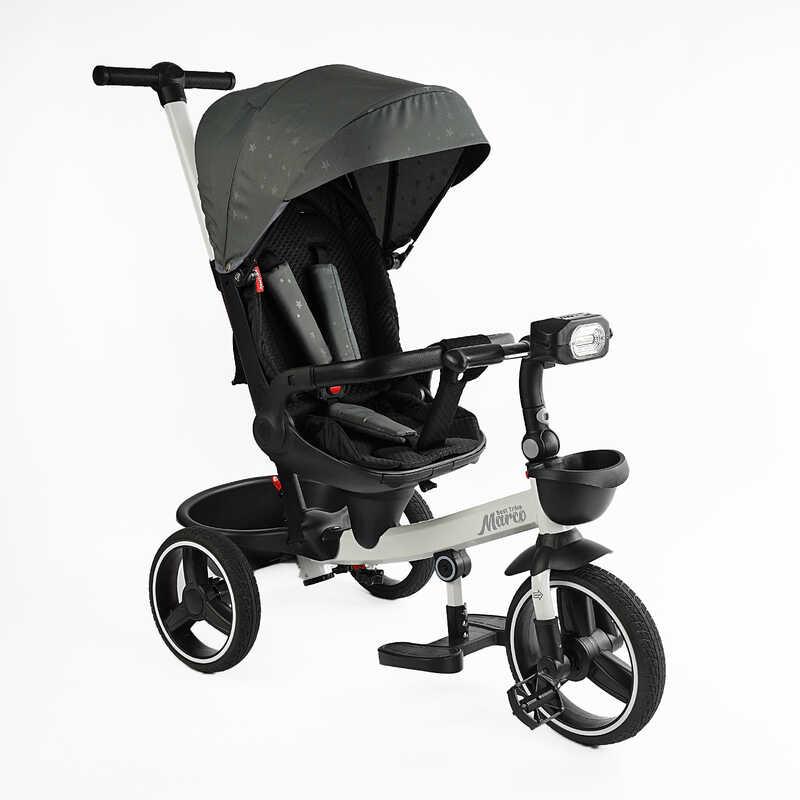 Дитячий велосипед-коляска Триколісний BestTrike Marco 9155 / 603-85 зелений
