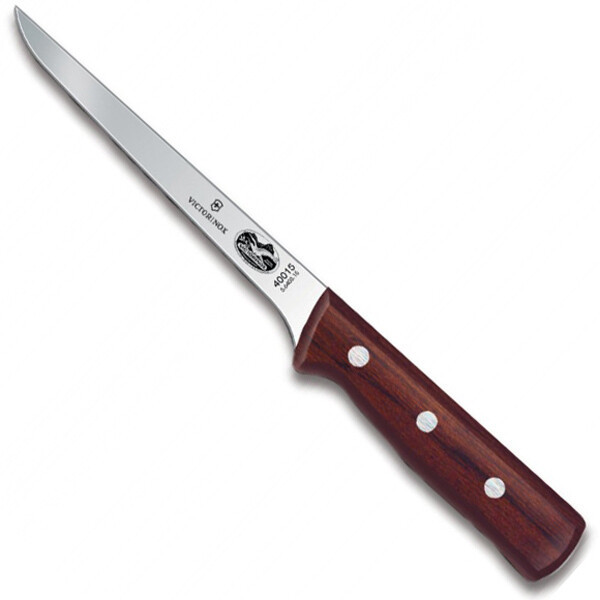 Ніж кухонний обвалювальний Victorinox Wood 15 см, рожеве дерево tdi