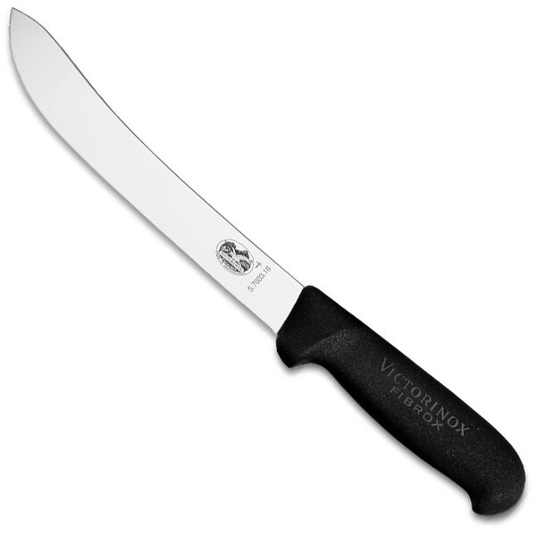Ніж кухонний обробний Victorinox Fibrox 20 см, чорний tdi