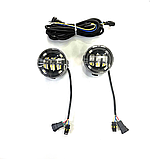 Протитуманні фари LED Nissan, Qashqai, Juke, X-Trail, Murano, Rogue, Note, Patrol | 45w W+Y з ДХО + проводка, фото 7