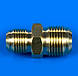 Латунна муфта для кондиціонера 3/8" — 1/2" нар. різь, фото 3