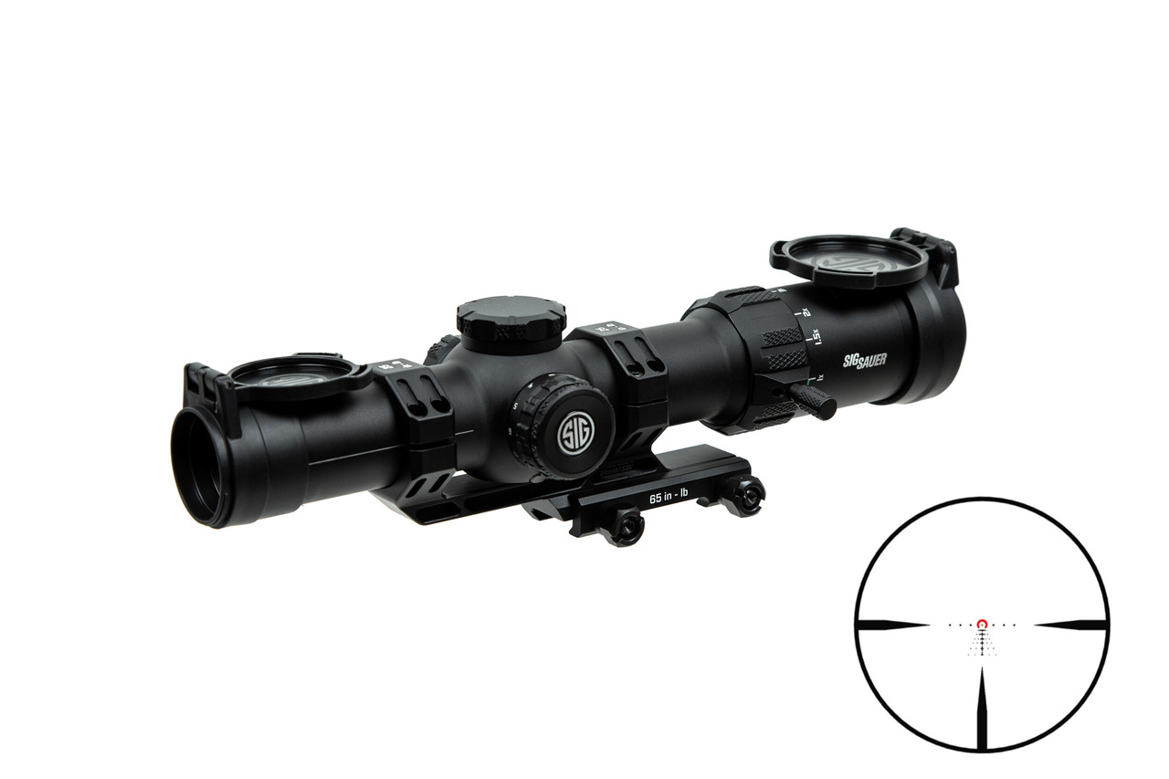 Приціл оптичний SIG Optics TANGO MSR 1-10X26MM, 34MM, FFP. Сітка MSR BDC10 з підсвіткою