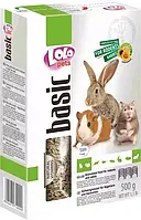 Корм для грызунов LoLo PETS полнорационный гранулированный корм для грызунов и кролика 500 г (5904479710000)