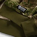 Тактична кофта на застібці Zero Foxtrot Smuggler камуфляж Tiger Stripe / MTP, фото 3