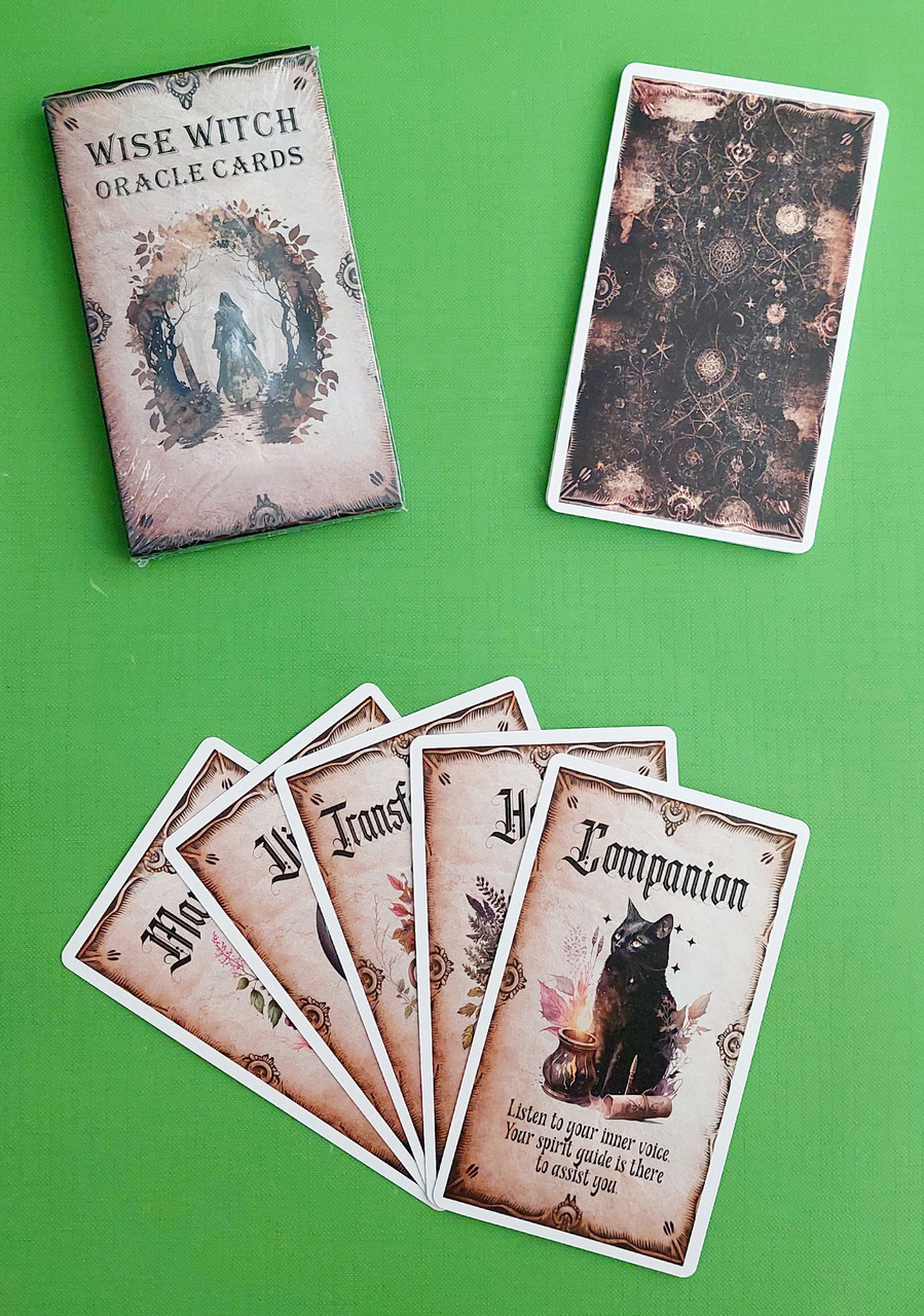 Карти Таро Оракули Мудрої Відьми, Wise Witch Oracle cards