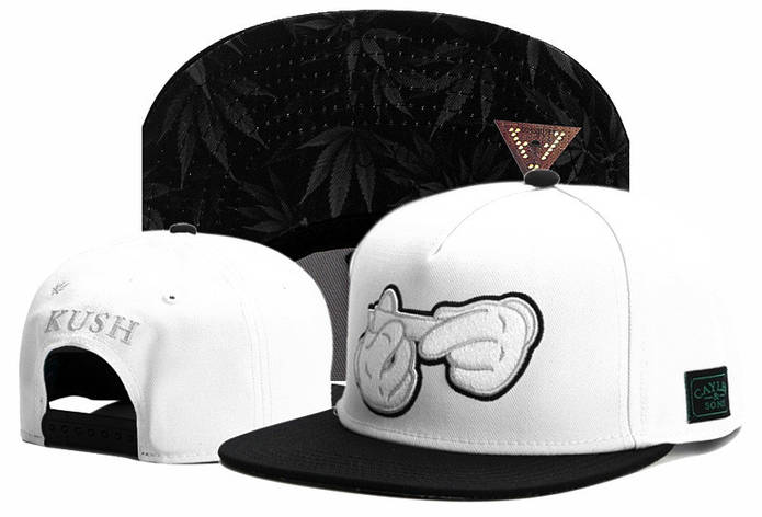 Снепбек Snapback Кепка Бейсболка Сніпбек Cayler Sons сигара біла, фото 1