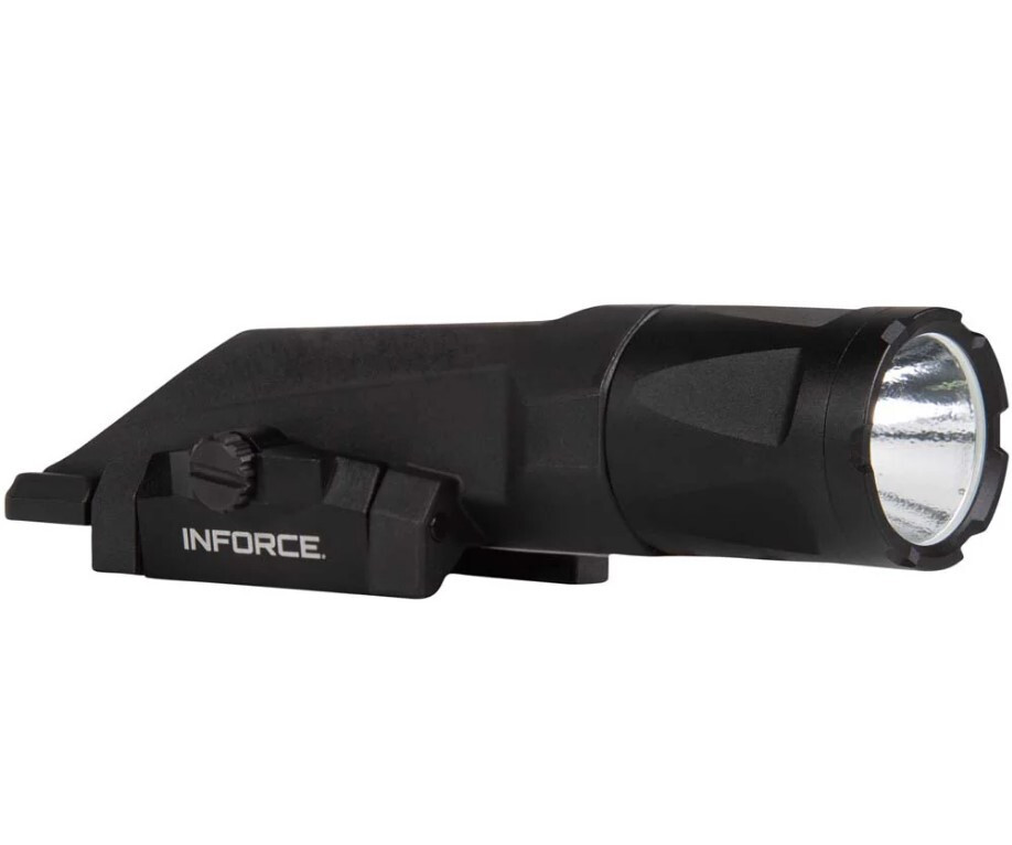 Підствольний ліхтарик INFORCE WMLX, Black Body, Primary LED: White; Secondary LED: IR Gen3