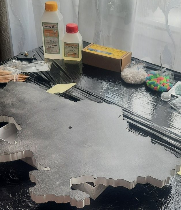 Смола епоксидна КЕ «Hobby-101» вага 0,75 кг