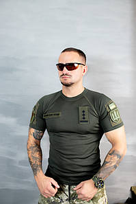 Футболка тактична High cool thermo, олива (відтінок 1)