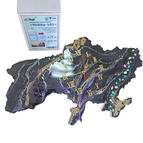 Смола епоксидна КЕ «Hobby-101» вага 0,75 кг Смола епоксидна КЕ «Hobby-101» вага 0,75 кг