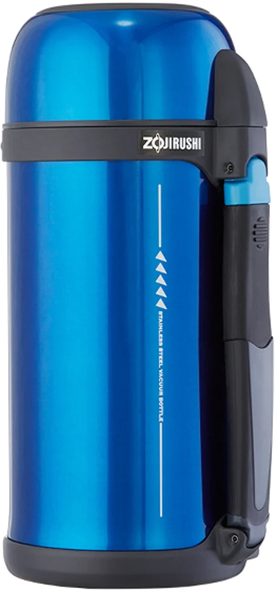 Термос ZOJIRUSHI SF-CС15AН 1.5l (складна ручка+ремінець) Синій