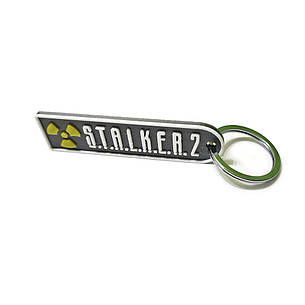 Брелок для ключів Сталкер S.T.A.L.K.E.R. 2 з кільцем, фото 3