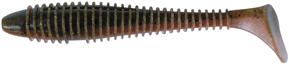 Силикон Keitech Swing Impact FAT 3.8" (6 шт/уп) ц:404 red crawdad