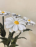 Металеві квіти. Букет з ромашек 6 шт, фото 4