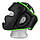 Боксерський шолом PowerPlay 3100 PU Чорно-зелений XS (PP_3100_XS_Black/Green), фото 3