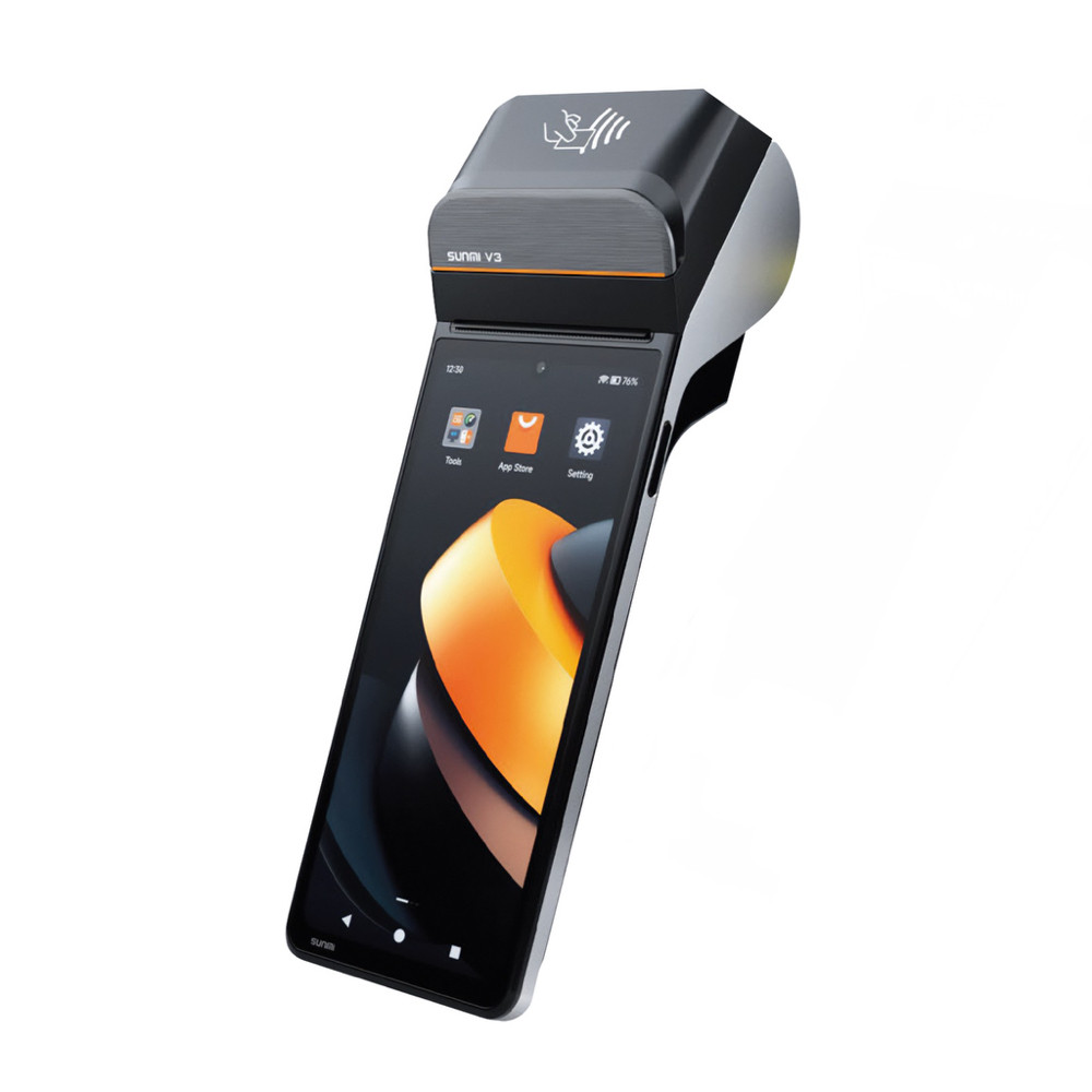 POS термінал Sunmi V3 (Android 13, принтер 58 мм, екран IPS 6.75 дю., 3GB RAM/32GB ROM, 4G, Wi-Fi, Bluetooth, фото 1