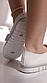 Кеди жіночі білі на липучках Т1908, фото 2