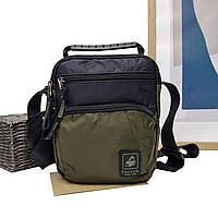 Чоловіча міська сумка поліестер хакі Арт.3027-03 green Fouvor (541)