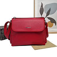 Сумка через плече жіноча екошкіра червоний Арт.54483 red Voila (Україна)