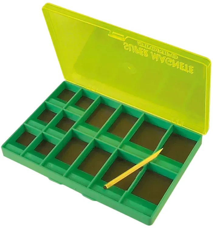 Коробка магнітна Stonfo 248S Super Magnetic Box 14 комірок
