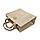 Сумка тоут поліестер бежевий Арт.CM7531 beige DavidJones Французька, фото 4