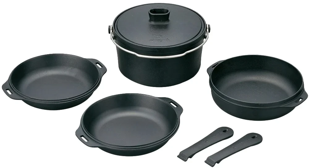 Чавунна піч Snow Peak CS-550 Cast Iron Duo Cooker