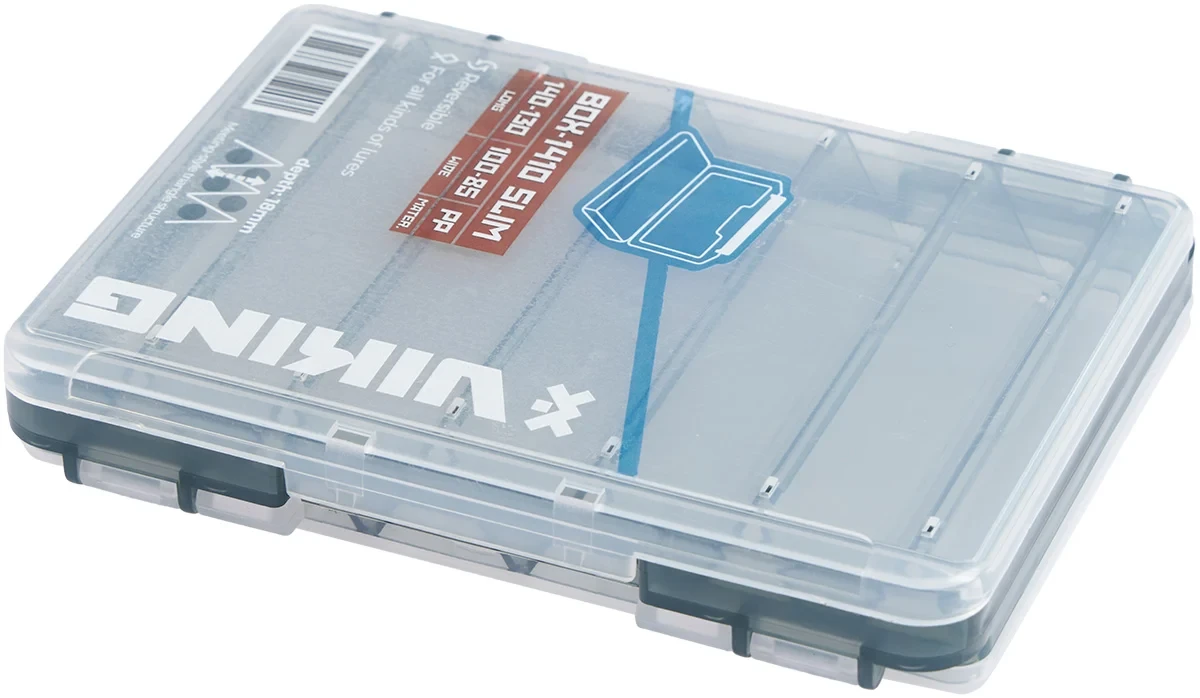 Коробка Viking Fishing Reverseable Box - 1410 Slim 140х100x18mm