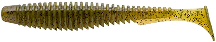 Силикон FishUP U-Shad 2.5" #074 - Green Pumpkin Seed (9шт/уп)