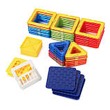 Конструктор магнітний 55 деталей якість швидка відправка логіка фантазія моторика, фото 7