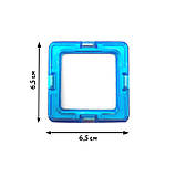 Конструктор магнітний 55 деталей якість швидка відправка логіка фантазія моторика, фото 9