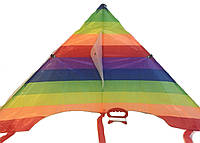 Змій повітряний M1739 Веселка, ширина 95см,довжина 45см, поліетилен, у кульку