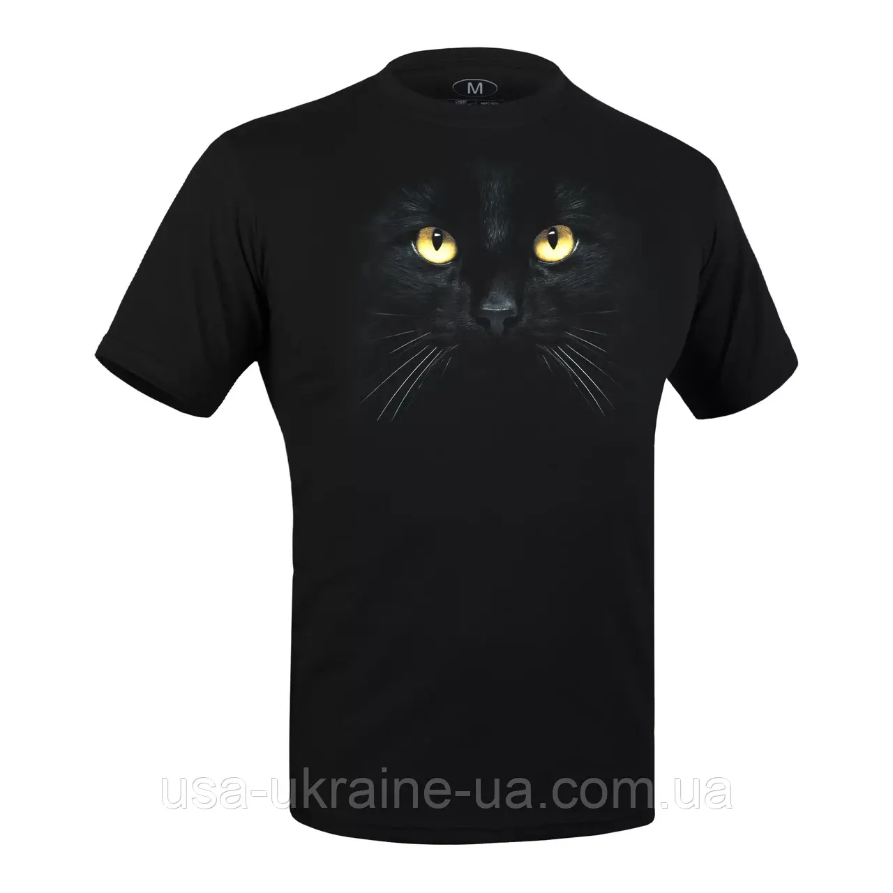 Футболка тактична "Кіт" Combat Black, фото 1