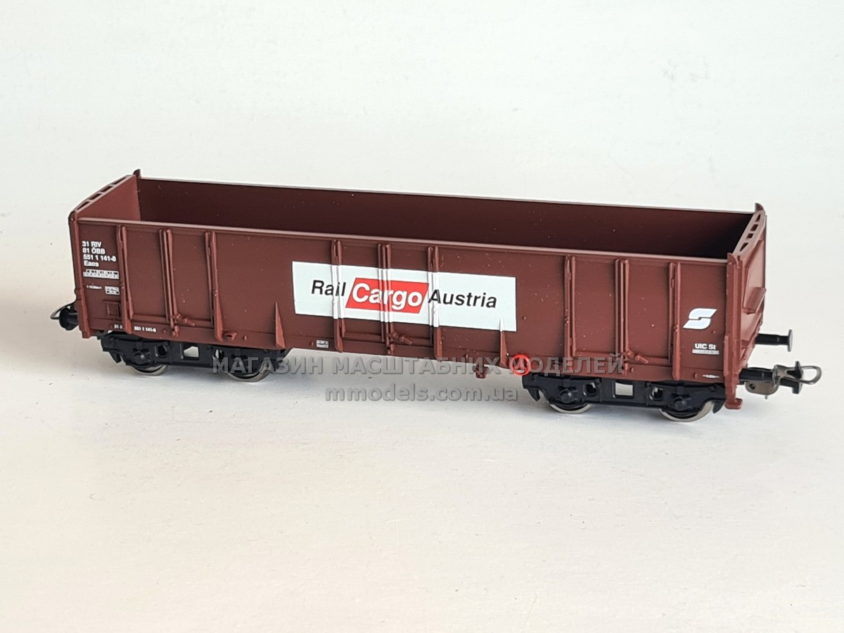 Piko модель піввагона, приналежність Rail cargo Austria, масштаб 1:87, H0, фото 1