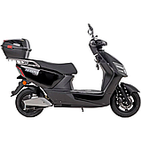 Електроскутер чорний MAXXTER NOVA. Потужність двигла 1000 Вт. Запас ходу 80 км. Зарядка 8 год.До 200 кг.Макс 45 км/год., фото 4