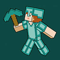 Картина за номерами SANTI Майнкрафт Алекс