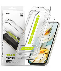 Захисне скло Ringke Easy Slide Tempered Glass 2-Pack до Google Pixel 9a Clear (G4as1058)