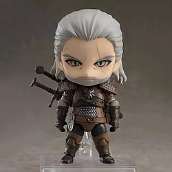Рухлива фігурка Геральт, статуетка Geralt Nendoroid 10см. Фігурка Witcher 3