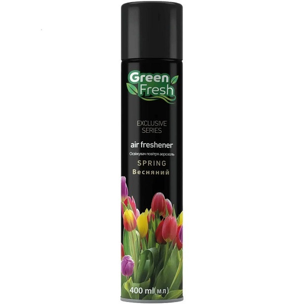 Освіжувач повітря аерозоль Green Fresh Весняний 400мл